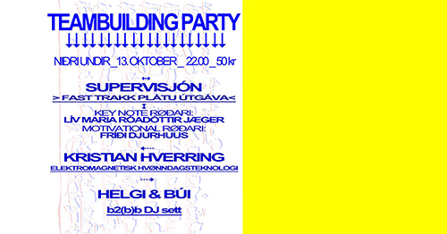Supervisj&oacute;n Release Concert & Teambuilding Party